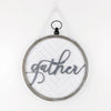 Gather Round Reversible Sign