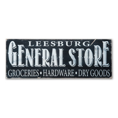 general store - personalize, sign, Barn Owl Primitives, home decor, vintage inspired decor