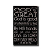 god is great, sign, Barn Owl Primitives, home decor, vintage inspired decor
