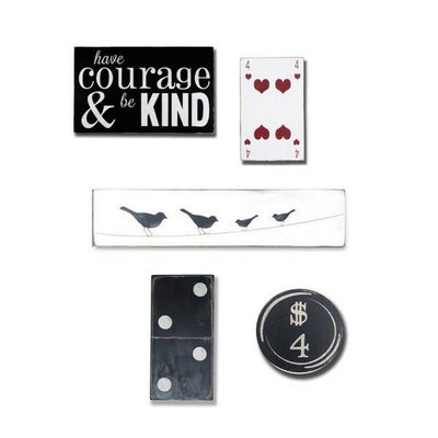 have courage and be kind gallery wall bundle, sign, Barn Owl Primitives, home decor, vintage inspired decor