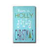 a holly jolly christmas, sign, Barn Owl Primitives, home decor, vintage inspired decor