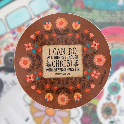 I Can Do All Things Sticker
