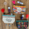 mini canvas pouches