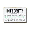 integrity definition sign, sign, - Barn Owl Primitives, vintage wood signs, typography decor, 