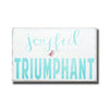 joyful and triumphant, sign, - Barn Owl Primitives, vintage wood signs, typography decor, 