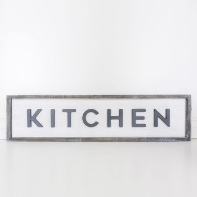 Kitchen Reversible Sign
