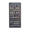 lake rules, sign, Barn Owl Primitives, home decor, vintage inspired decor