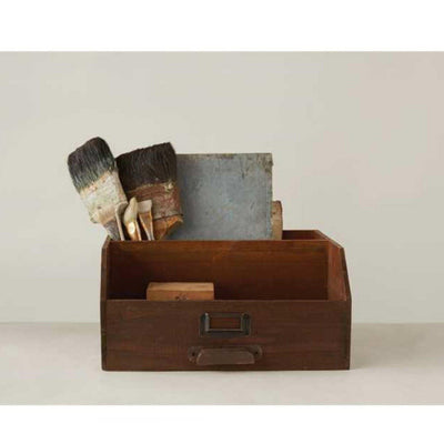 antique style desk caddy