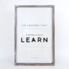 Moments Learn  Maya Tall Reversible Sign