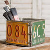 license plate box