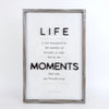 Moments Learn  Maya Tall Reversible Sign