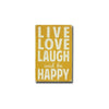 live love laugh - small, sign, - Barn Owl Primitives, vintage wood signs, typography decor,