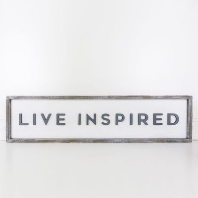 Live Inspired Reversible Sign