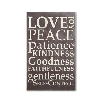 love peace patience, sign, - Barn Owl Primitives, vintage wood signs, typography decor,