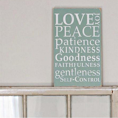 love peace patience, sign, - Barn Owl Primitives, vintage wood signs, typography decor,