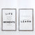 Moments Learn  Maya Tall Reversible Sign