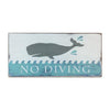 no diving, sign, - Barn Owl Primitives, vintage wood signs, typography decor, 