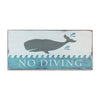 no diving, sign, - Barn Owl Primitives, vintage wood signs, typography decor,
