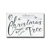 oh christmas tree, sign, - Barn Owl Primitives, vintage wood signs, typography decor, 