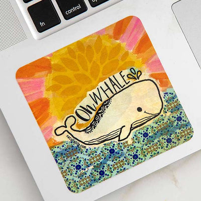 Oh Whale Sticker