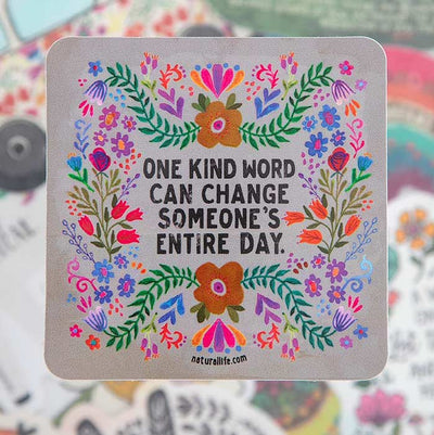 One Kind Word Sticker