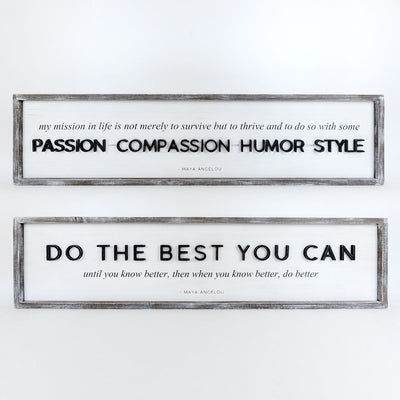 Best You Can Maya Reversible Sign