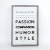 Best You Can Maya Reversible Sign