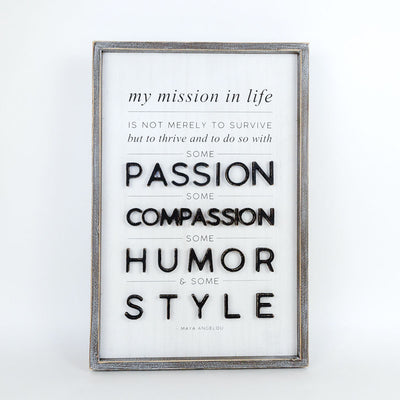 Best You Can Maya Reversible Sign