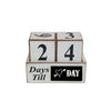 Count down the days to your favorite holiday or celebration.  This perpetual calendar has a chalkboard so you can change it up with the seasons.