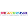 playroom sign - kids and toys gather here