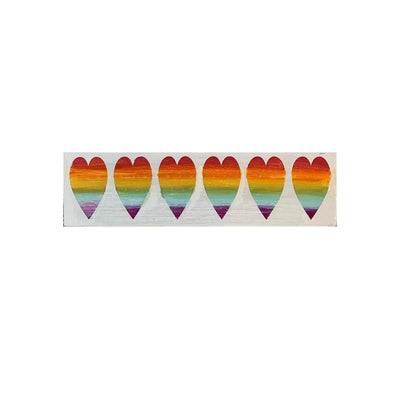 rainbow heart signs