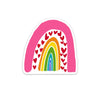 rainbow love magnet