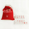 Red Letter Board Symbols and Numbers