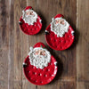 Santa Plates - set of 3