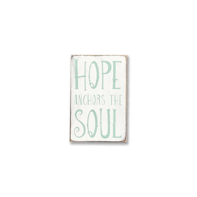 hope anchors the soul