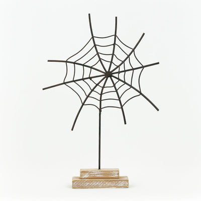 Metal Spider Web for Halloween