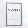 Success Give Teach Maya Tall Reversible Sign