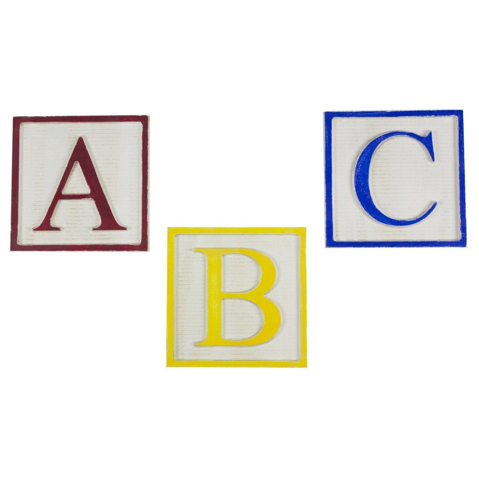 Vintage alphabet blocks 2025