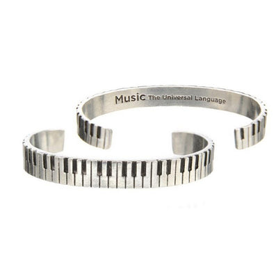 piano keys cuff