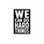 NEW we can do hard things black sticker