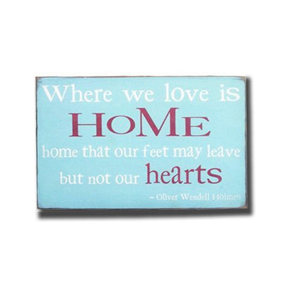 where we love is home - Barn Owl Primitives
 - 1