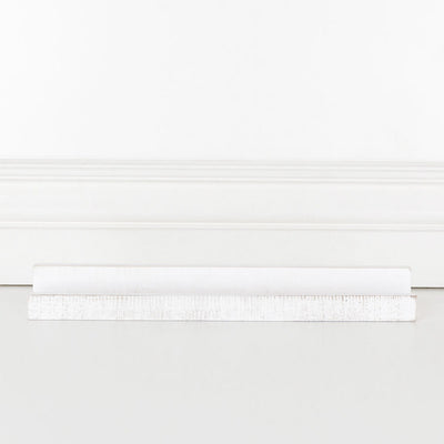 ledge for letter board letters - white