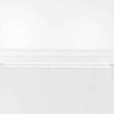 ledge for letter board letters - white
