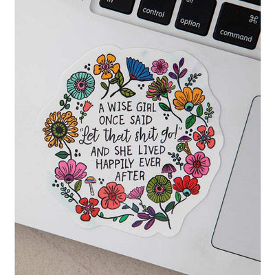 Wise Girl Sticker