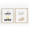 I Love Fall Most of All / The Witch Is In Reversible Sign