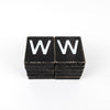 Extra Individual Letters for Letter Boards Black Tiles