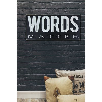 words matter - Barn Owl Primitives
 - 1